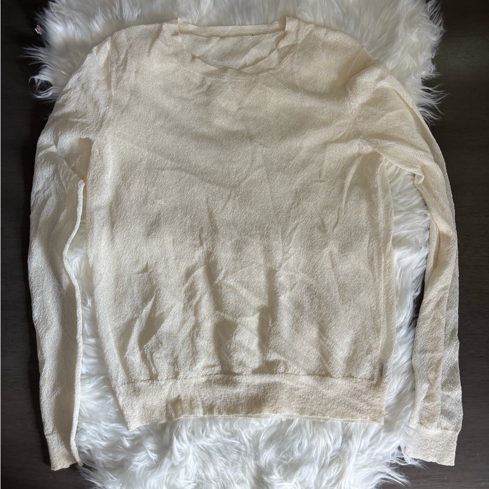 Theory sleeve top
